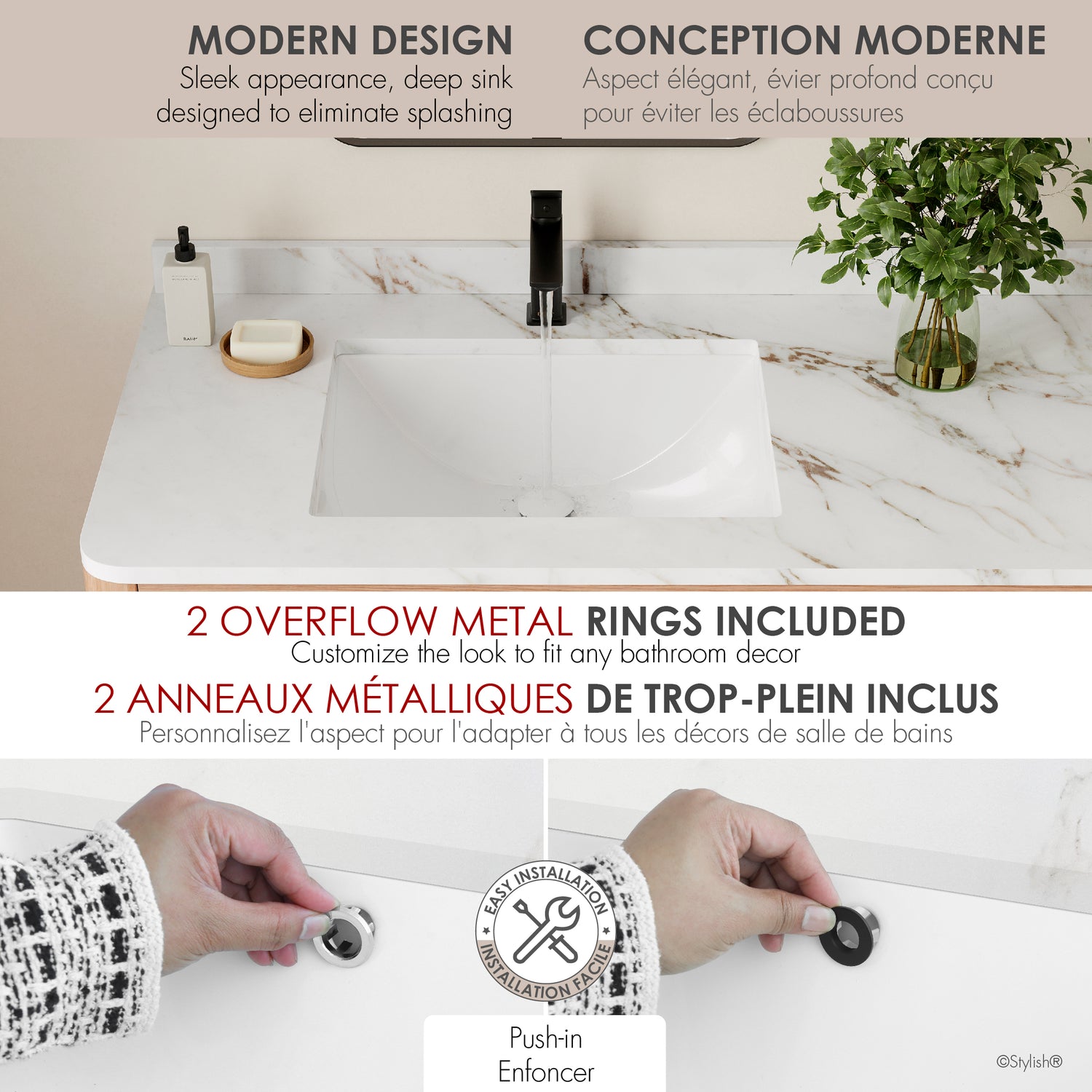 19" W x 13.38" D Porcelain Rectangular Vessel Sink with Ceramic Pop Up Drain