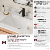 19" W x 13.38" D Porcelain Rectangular Vessel Sink with Ceramic Pop Up Drain