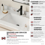 21.25" W x 14.5" D Porcelain Rectangular Undermount Bathroom Sink Set of 2