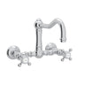 Acqui® Wall Mount Bridge Kitchen Faucet With Column Spout A1456xm-2