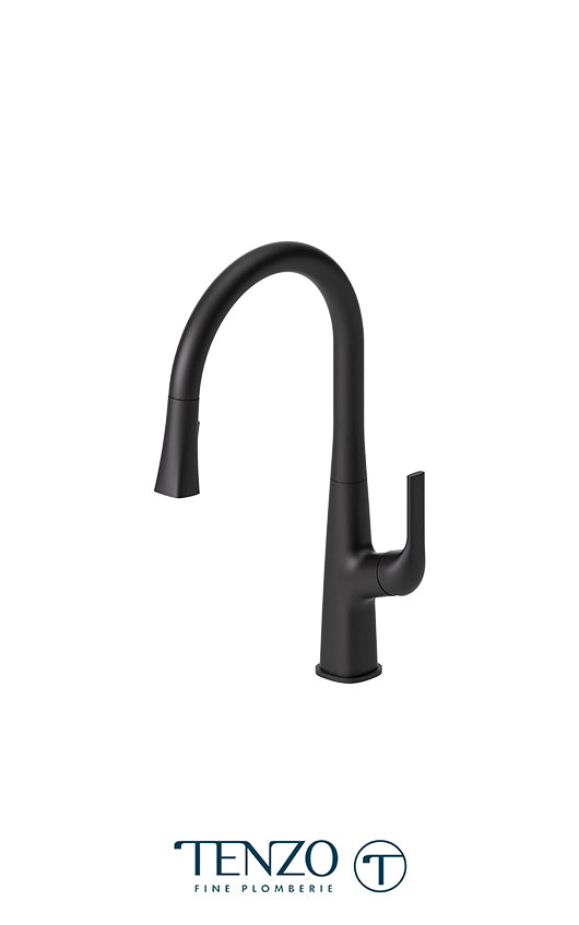 Single-handle kitchen faucet Felicia with pull-down & 2-Function hand shower