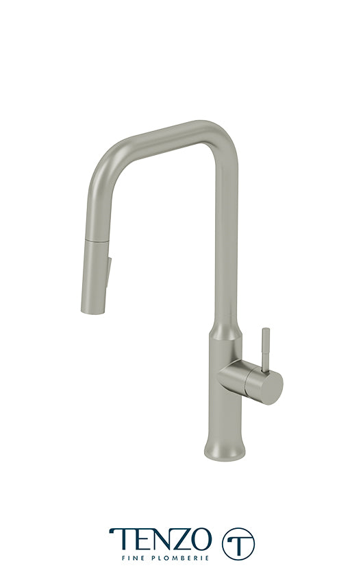 Single-handle kitchen faucet Regia with pull-down & 2-Function hand shower