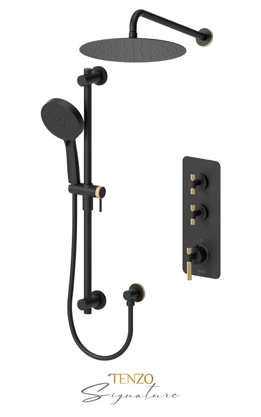 Extenza kit 2 fcts thermo Bellacio-C brushed gold