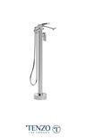 Delano floor mount 3 pcs tub filler