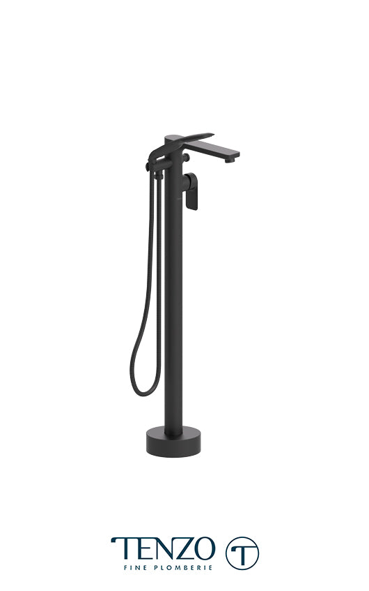 Delano floor mount 3 pcs tub filler