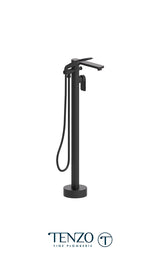 Delano floor mount 3 pcs tub filler