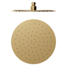 Ceiling shower head round 25x25cm [10po] brushed gold