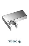 Wall mount hand shwr tilting holder brass