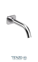 Wall mount spout 20cm [8in] brass