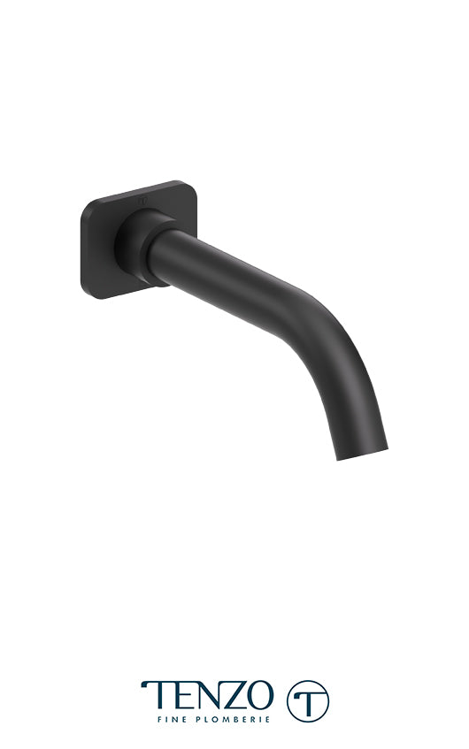 Wall mount spout 20cm [8in] brass