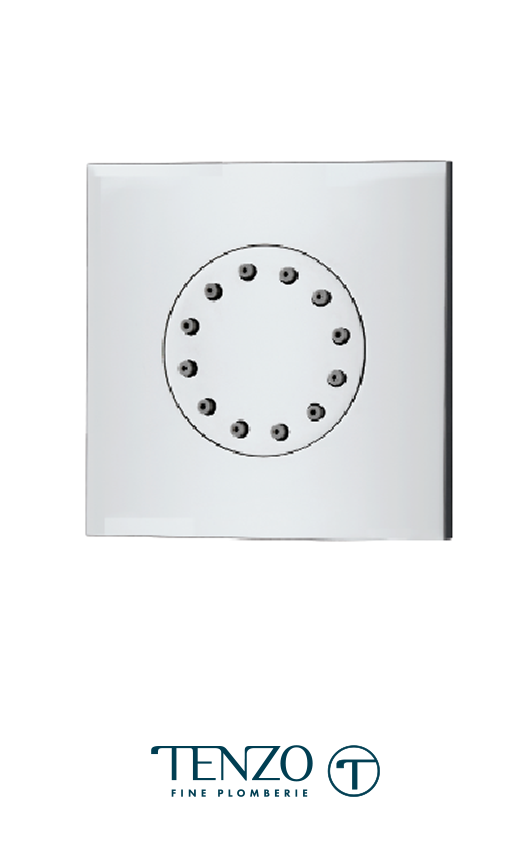 Square recessed body jet