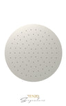 Ceiling shower head round 30x30cm [12po] brushed nickel
