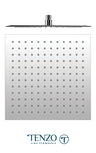 Shwr head square 30x30cm [12"] stainless steel 2mm