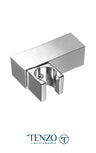 Wall mount hand shwr tilting holder brass