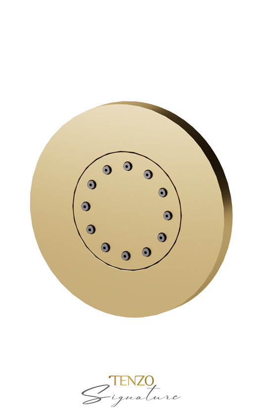 Round recessed body jet