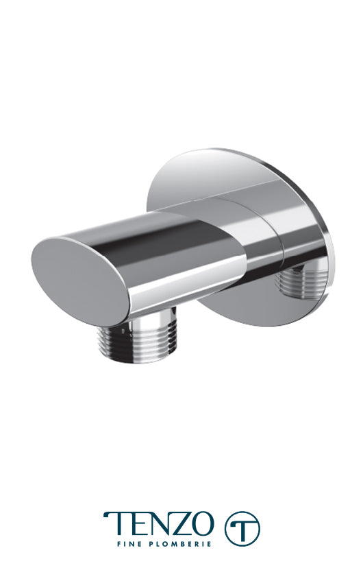 Wall supply elbow brass