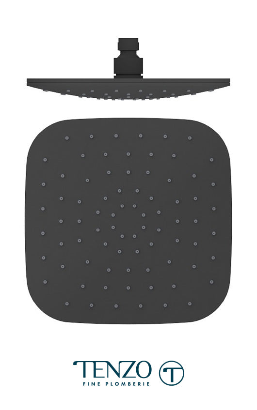 Shwr head square 23x23cm [9in] chrome