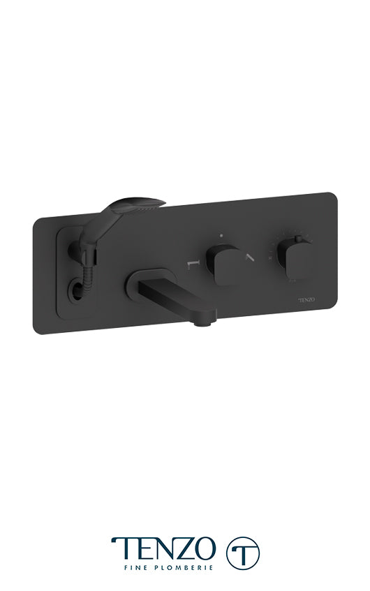 Wall mount tub faucet with swivel spout Delano