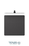 Shwr head square with round corners 40x40cm [16in] stainless steel 2mm