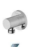 Wall supply elbow chrome