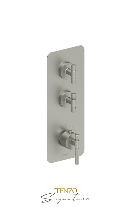 Extenza valve 2 fcts thermo Bellacio-F brushed gold
