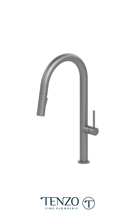 Single-handle kitchen faucet Amador with pull-down & 2-Function hand shower