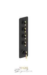 Extenza valve 4 fcts thermo Bellacio-F brushed gold