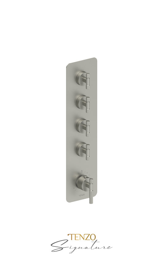 Extenza valve 4 fcts thermo Bellacio-F brushed gold
