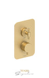 T-Box valve 2 fcts pres bal Bellacio-C brushed gold