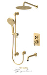 T-Box kit 3 fcts pres bal Bellacio-C brushed gold