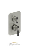 T-Box valve 2 fcts thermo Bellacio-C brushed gold