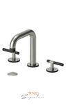 8" lavatory faucet with (overflow) drain Bellacio-C brushed gold