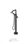 Floor mount tub filler Bellacio-F brushed gold