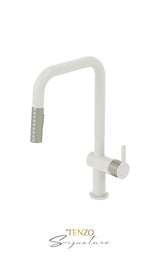 Single-handle kitchen faucet Calozy with pull-down & 2-Function hand shower