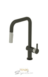 Single-handle kitchen faucet Calozy with pull-down & 2-Function hand shower