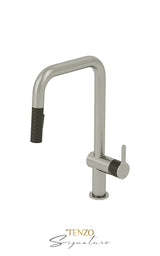 Single-handle kitchen faucet Calozy with pull-down & 2-Function hand shower