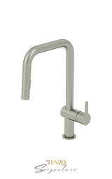 Single-handle kitchen faucet Calozy with pull-down & 2-Function hand shower