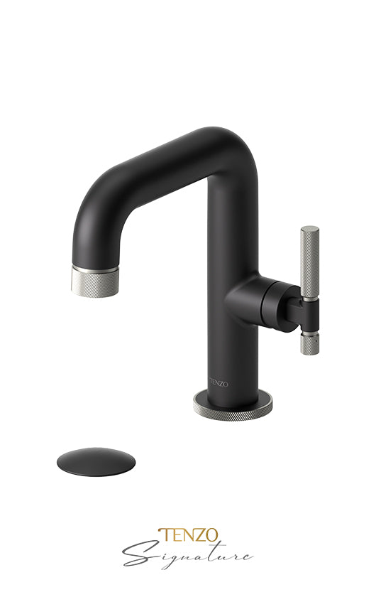 Single hole lavatory faucet with (overflow) drain Bellacio-F