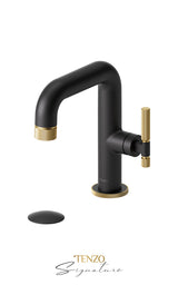 Single hole lavatory faucet with (overflow) drain Bellacio-F
