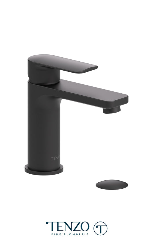 Delano single hole lavatory faucet with (overflow) drain