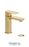Delano single hole lavatory faucet with (overflow) drain
