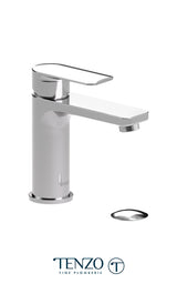 Delano single hole lavatory faucet with (W/O overflow) drain