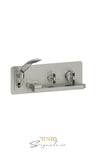 Wall mount tub faucet with swivel spout Bellacio-F brushed gold