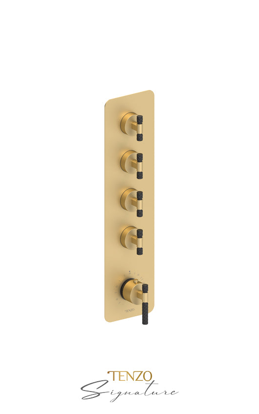 Extenza valve 4 fcts thermo Bellacio-C brushed gold