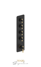 Extenza valve 4 fcts thermo Bellacio-C brushed gold