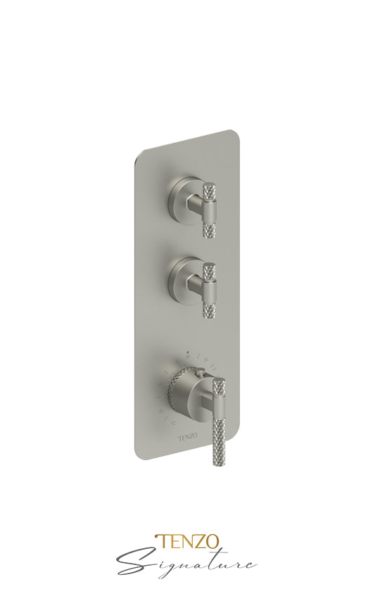 Extenza valve 2 fcts thermo Bellacio-C brushed gold