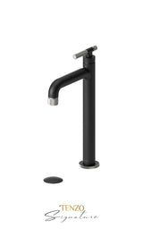 Tall single lavatory faucet with (W/O overflow) drain Bellacio-F brushed gold
