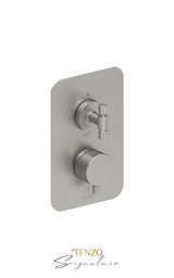 T-Box valve 3 fcts pres bal Bellacio-F brushed gold