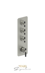 Extenza valve 3 fcts thermo Bellacio-F brushed gold