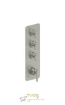 Extenza valve 3 fcts thermo Bellacio-F brushed gold